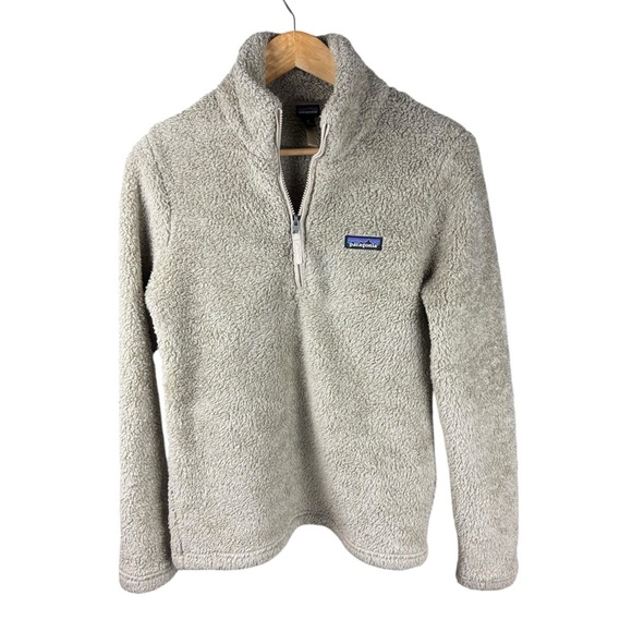 Patagonia Tops - Patagonia Gray Quarter-Zip Fleece Sweatshirt